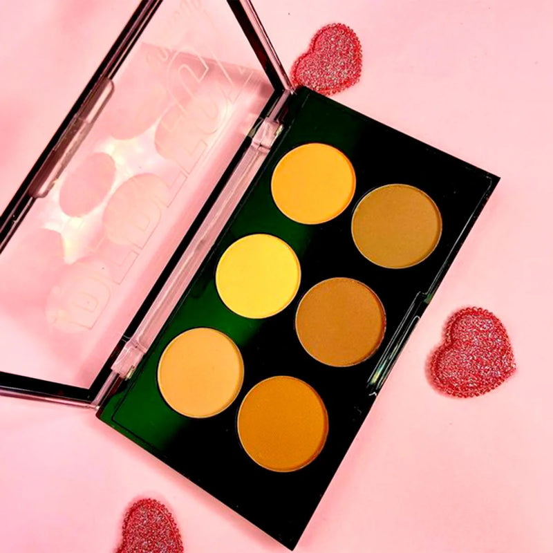 Paleta de Contorno Perfeito 6 Cores-Uni Makeup