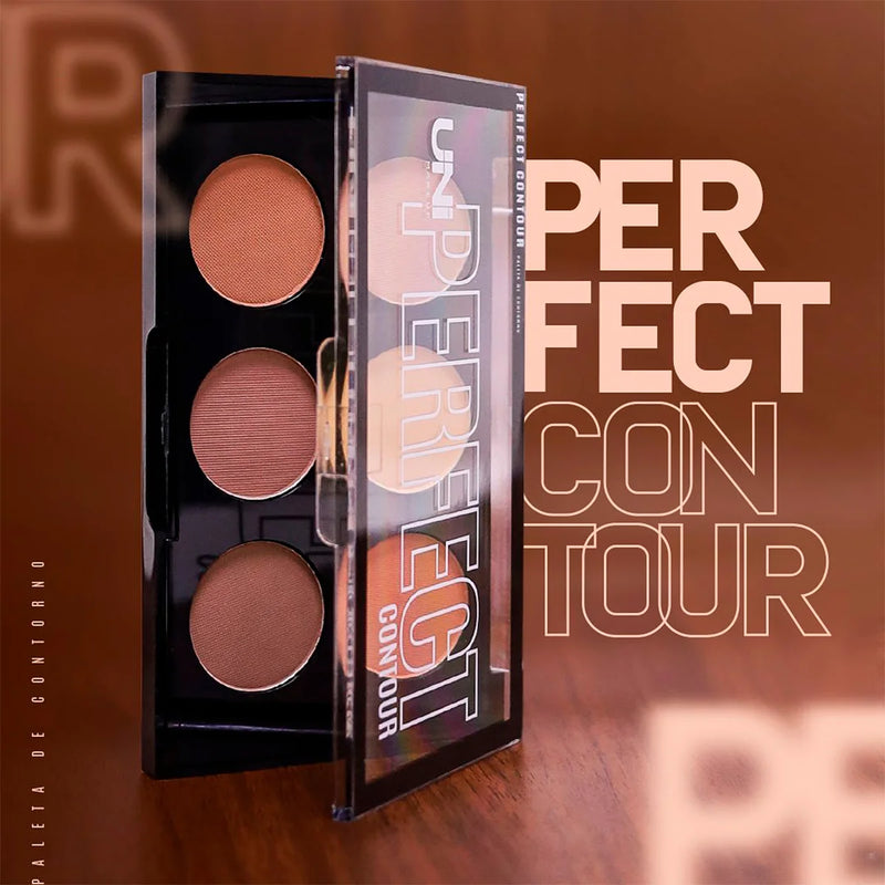 Paleta de Contorno Perfeito 6 Cores-Uni Makeup