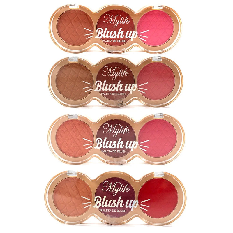 Paleta de Blush My Life Blush Up Trio